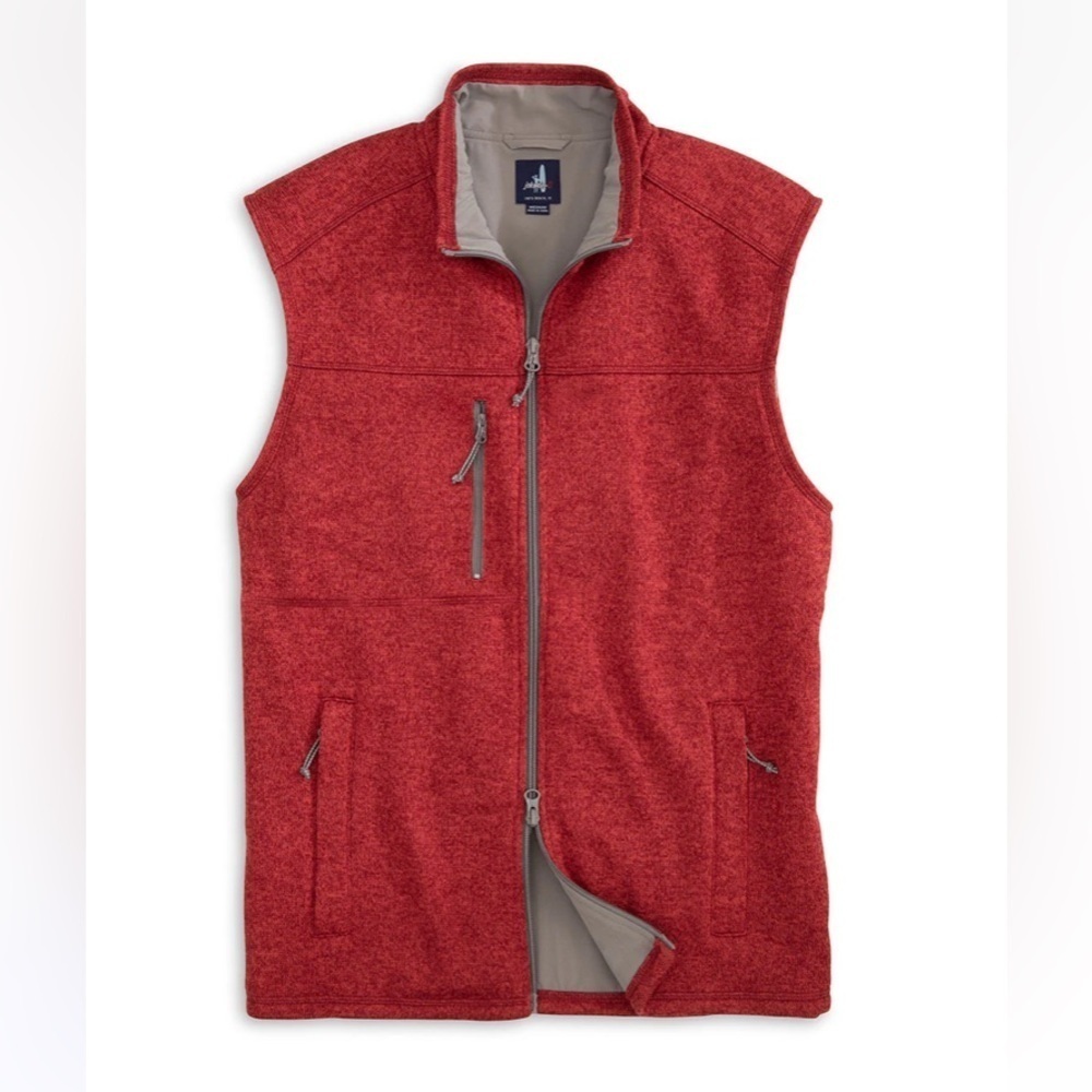 JOHNNIE-O WES FLEECE VEST New